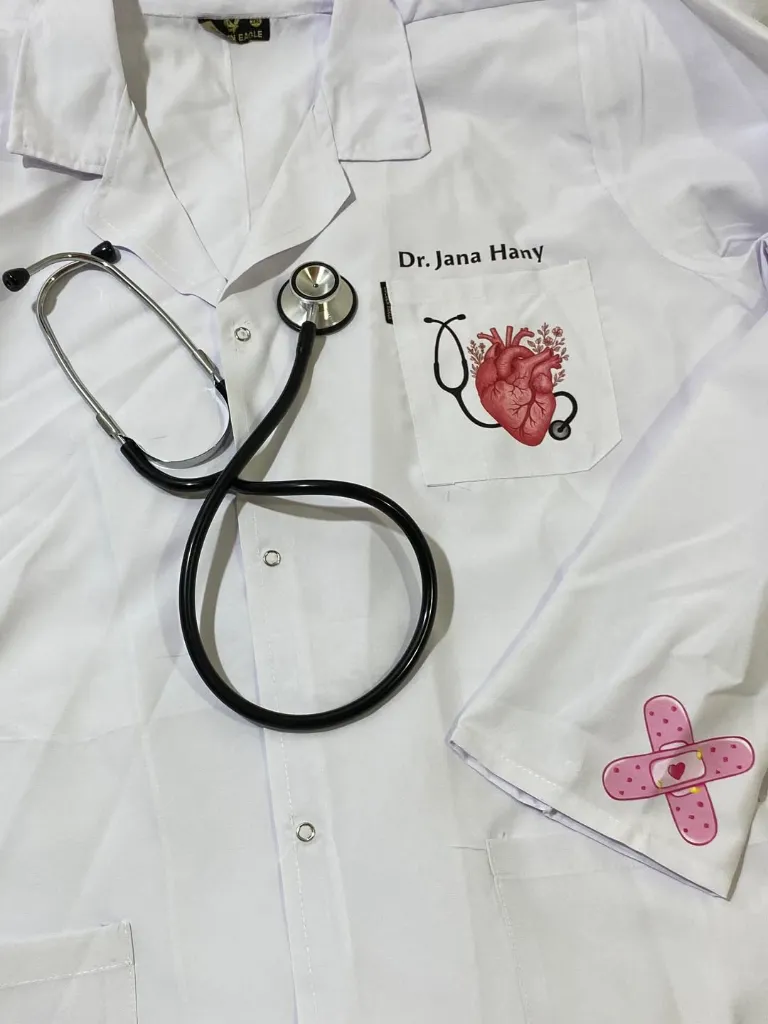 متاح طباعة اي ديزاين على البالطو🔥متاح شحن جميع محافظات مصر♥️للتفاصيل dm🔥#طب #بالطو #ديزين #ديز.webp